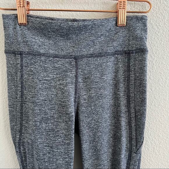 Free People Movement Heathered Open Side Detail Active Workout Pants Tights XS - Picture 2 of 10
